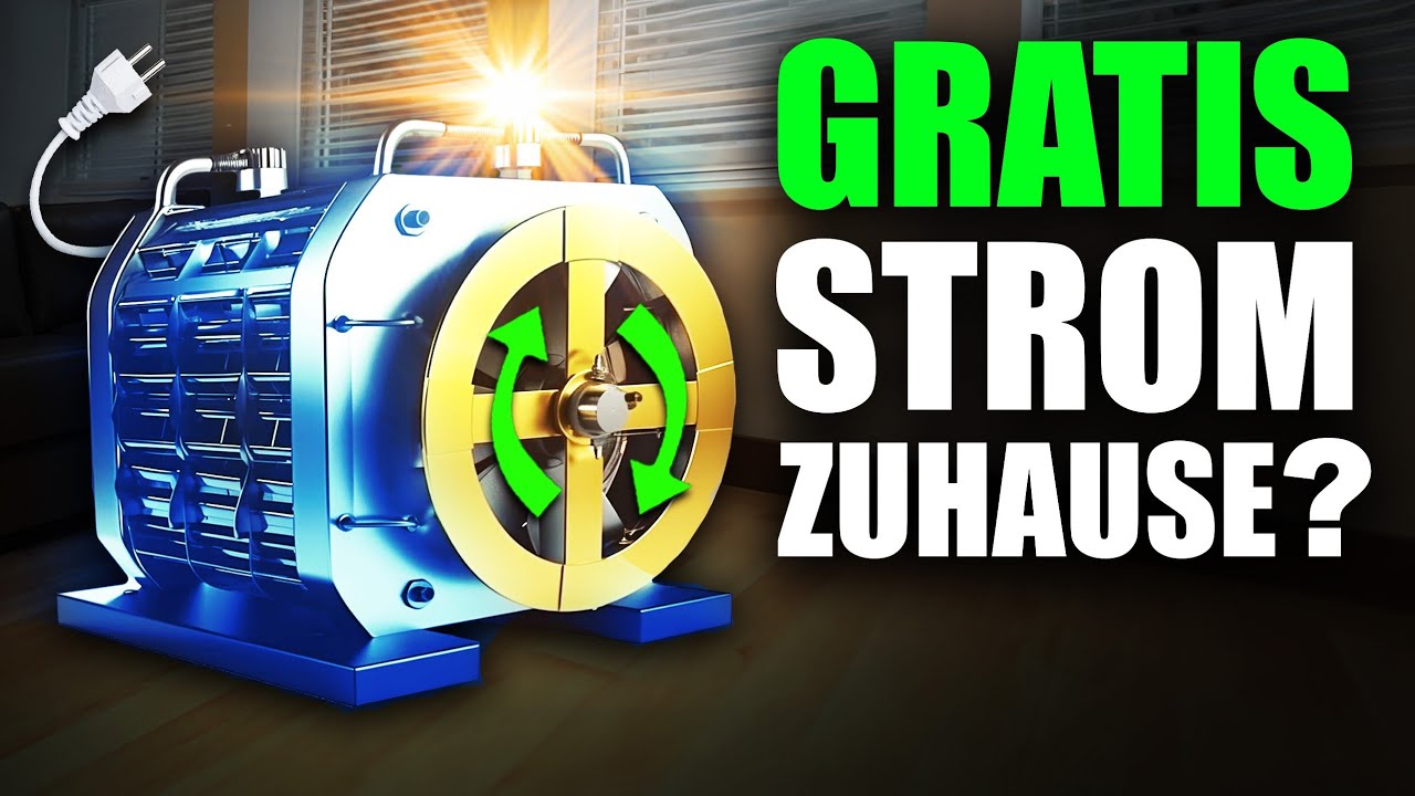 Deutscher Super-Generator aus 1954 liefert Strom zum 0-Tarif?