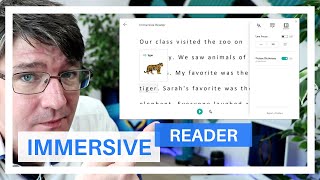 Improve Reading & Writing with The immersive reader (Accessibility Fir