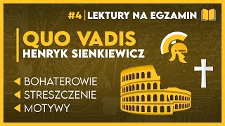 Streszczenie... QUO VADIS 📖 - KOMPLETNE OPRACOWANIE + karta lektur ✅️ | Lektury Szkoła Podstawowa
