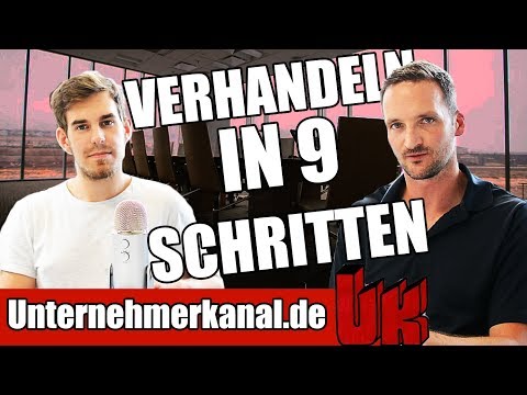 VERHANDELN lernen? In 9 Schritten verhandeln wie ein Profi!