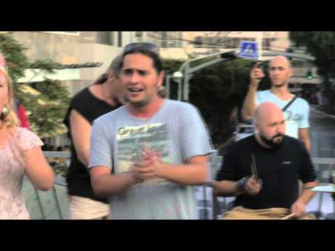 Flash mob - HaTikvah rock you!