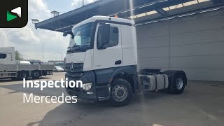 Tracteur routier Mercedes-Benz Actros 1845 Actros 4X2 ClassicSpace Retarder à vendre - Image 4 | Autoline TG Tracteur routier Mercedes-Benz Actros 1845 Actros 4X2 ClassicSpace Retarder | Image 4 - Autoline