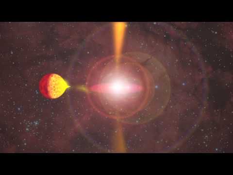 Matter Rides a Wave Around a Black Hole [720p]