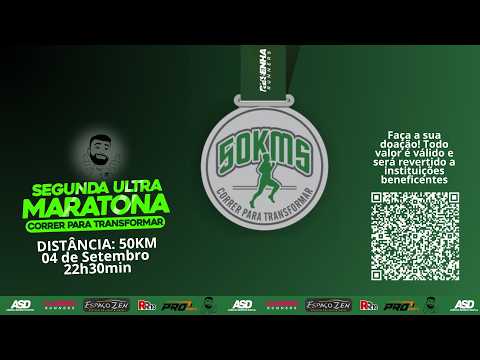 🔴🏃 AO VIVO – SEGUNDA ULTRAMARATONA SOLIDÁRIA – GURUPI/TO🏃