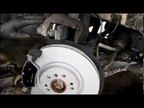 how to replace 2008 ML350 front brakes