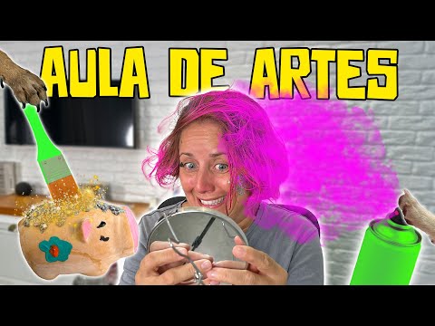 AULA DE ARTES - ESCOLINHA DOS PEQUENOS PRÍNCIPES