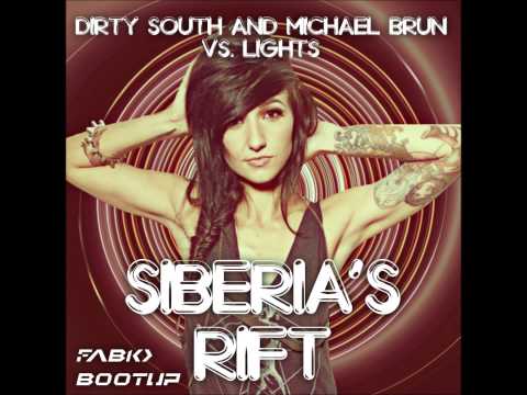 Dirty South & Michael Brun vs. Lights - Siberia's Rift (FAB10 Bootleg Mashup)