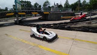 Go Kart Racing at the Goofy Golf (8/10/2021)