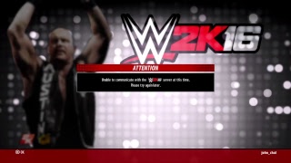 MJ誕生日企画！！！2K16でマイケルをつくってWWEデビュー