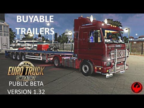 Euro Truck Simulator 2 - Public Beta 1.32 - Trailer ownership