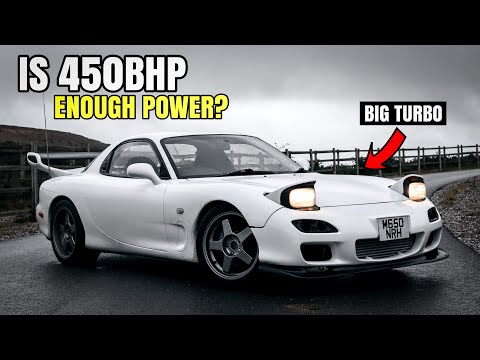 HOW FAST IS OUR **BIG SINGLE TURBO** 450BHP MAZDA RX-7??