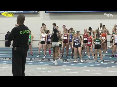 Girls 55m Hurdles Prelims 2   New England Champs