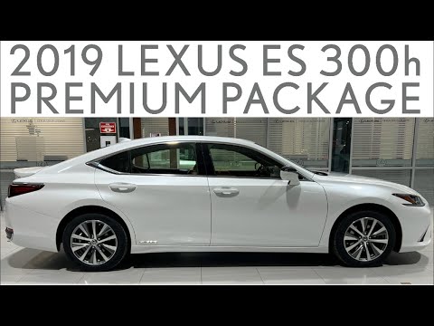 2019 Lexus ES 300h Premium Package (L200218A) - Full Review and Walk Around