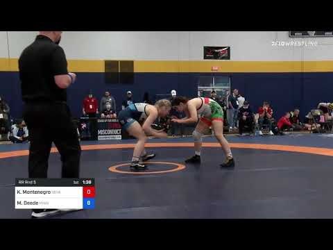 76 Kg Rr Rnd 5 - Kamilla Montenegro, Nevada Vs Marlynne Deede, Minnesota Storm