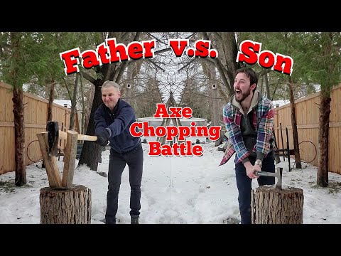 Axe Competition | Father vs Son