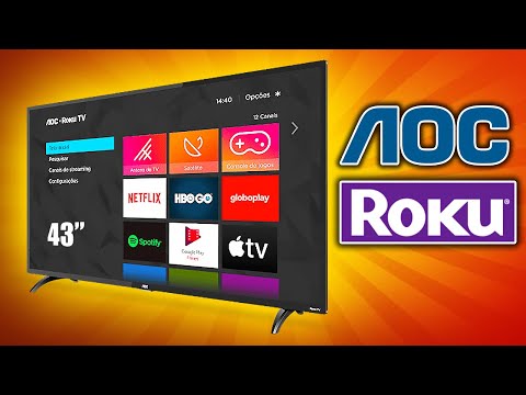 AOC Roku TV 43'': The Best Good and Cheap Smart TV Currently! (Unboxing and Review)