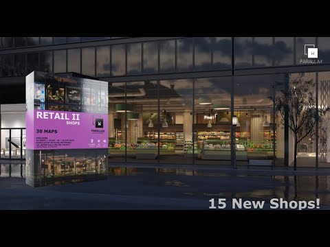 wParallax Retail Pack 2 - Shops