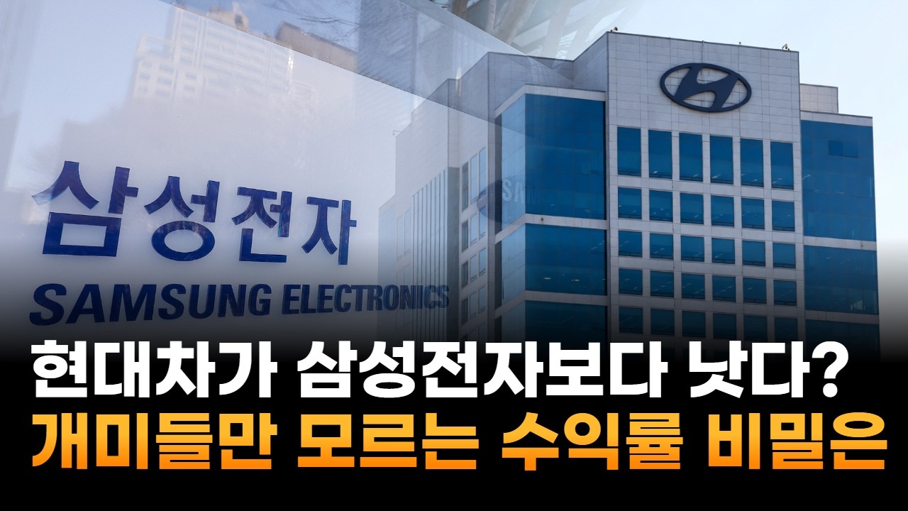 현대차가 삼성전자보다 낫다?…개미들만 모르는 수익률 비밀은