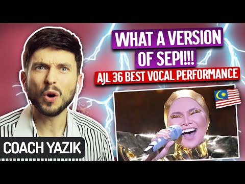 YAZIK reacts to AJL36 BEST VOCAL WINNER - Aina Abdul - SEPI