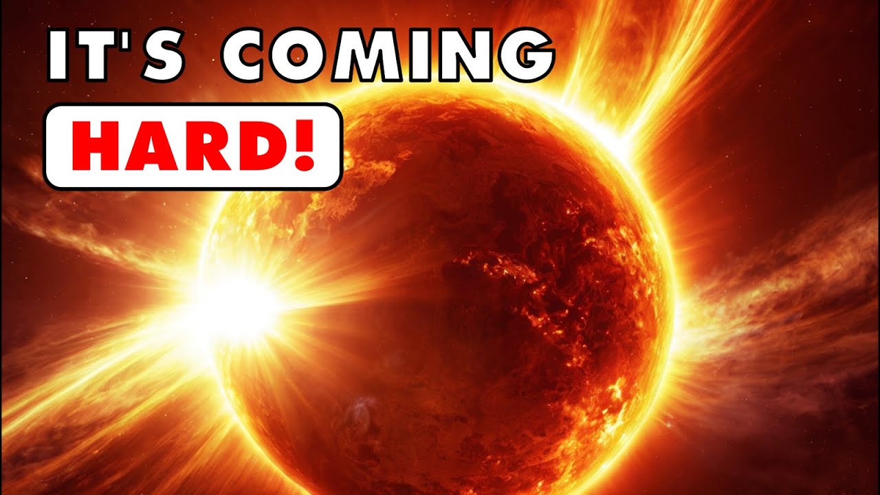 THERE'S SOMETHING STRONG COMING FROM BEHIND THE SUN!
