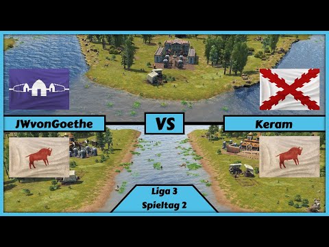 Deutsche AoE3 Liga, Saison 6 Spieltag 2, Liga 3: JWvonGoethe vs Keram