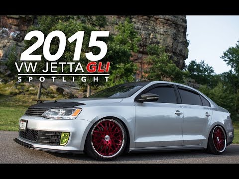 Slammed MK6 GLI, 18" Lollipop Red TSW Rascasse's