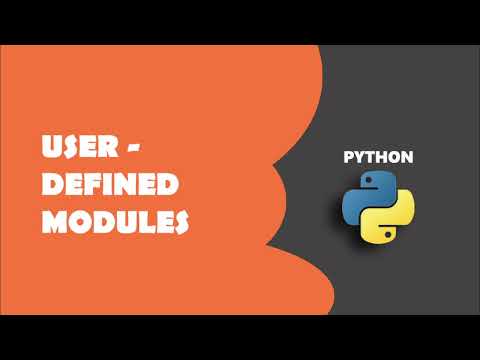 User Defined Modules In Python Modules In Python Hindi 83