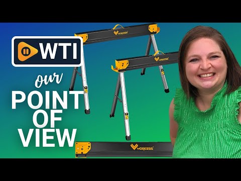 WORKESS Sawhorse Tables - WTI product video review