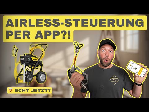 Airless-Steuerung per App?! Wagner SprayManager im Baustellen-Test #trend