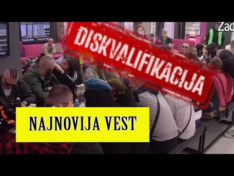 HITNA DISKVALIFIKACIJA   ODMAH IZBAČEN IZ ZADRUGE