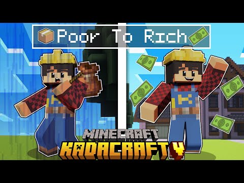 KadaCraft 5: Ep. 5 - POOR TO RICH CHALLENGE!