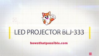 Projector Portable 4K Support