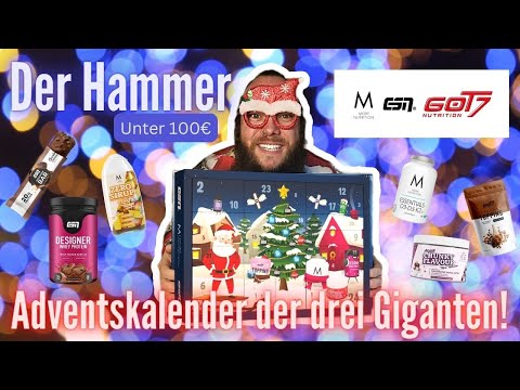 ESN / More / Got7 ADVENTSKALENDER Unboxing + Tastetest - Der Hammer oder was? AUSVERKAUFT? Neuheiten