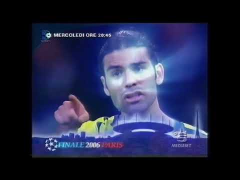 UEFA Champions League 2005/2006 Finale Promo Canale 5 Barcellona - Arsenal
