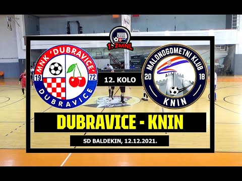 ŽMNL: DUBRAVICE - KNIN  1:5, 12.12.2021.