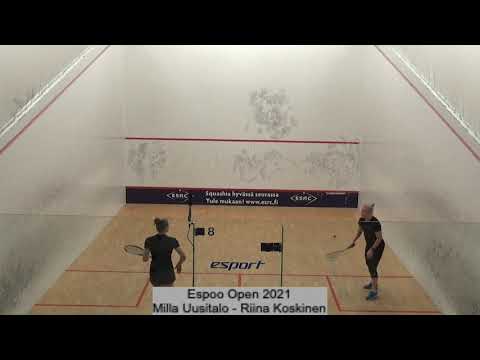 EspooOpen21: Riina Koskinen HSRC -  Milla Uusitalo HSRC