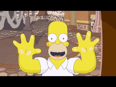 The Simpsons Game Walkthrough Part 1 - The Land of Chocolate [HD 1080p] (Xbox 360)