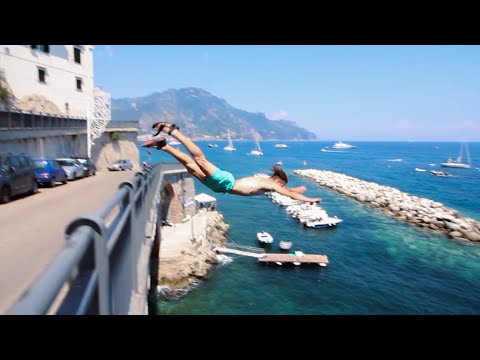Italy Cliff Diving | Amalfi Coast
