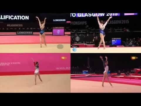 Ksenia Afanasyeva: Floor World Championships 2015
