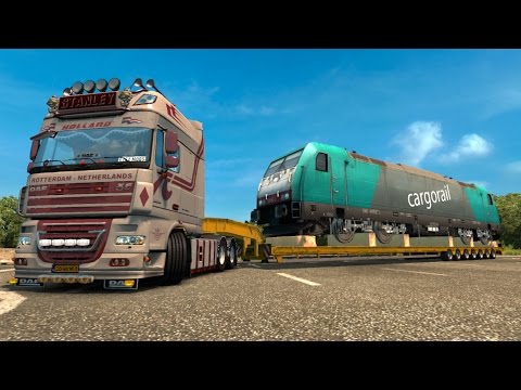 DAF XF105 by Stanley v1.6 & OVERSIZE TRAILERS 1.26 ETS2 (Euro Truck Simulator 2) Free Download