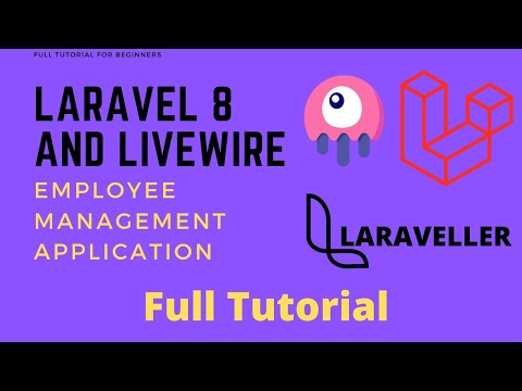 01 Laravel Livewire Tutorial Employees Management Project Setup Application