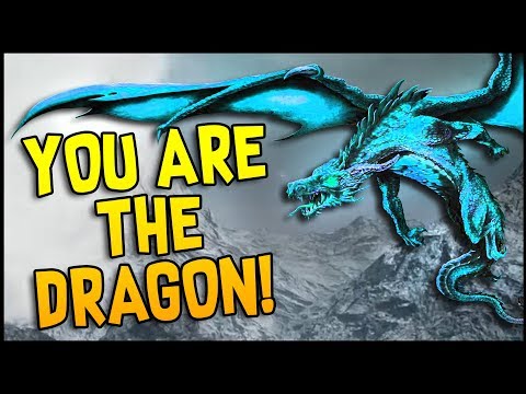 Skyfear - YOU ARE THE DRAGON! Dragon PVP! The Black Dragon & Frost Dragon! - Skyfear Gameplay Demo