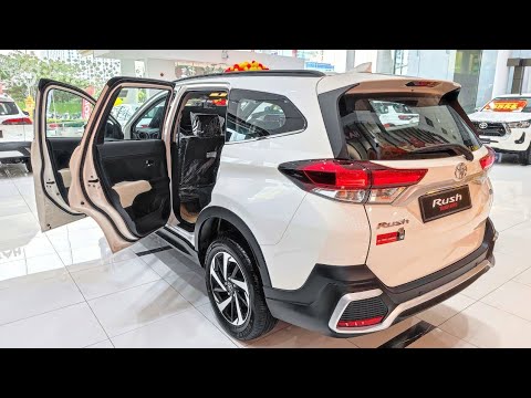 Toyota 2023 Rush GR 1.5L white color - 7 Seats SUV in-depth Walkaround Exterior and Interior