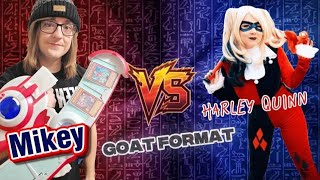 Yu-Gi-Oh! Tiktok Live Duels! Mikey vs Harley Quinn (GOAT FORMAT)