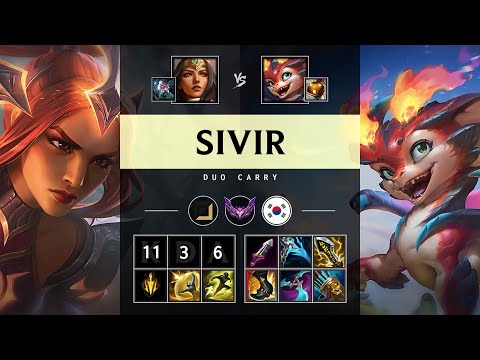 Sivir ADC vs Smolder - KR Master Patch 25.21