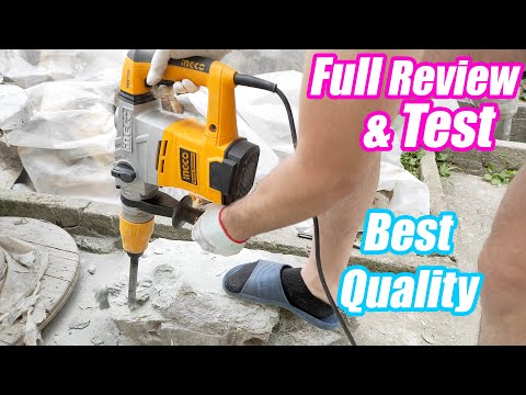 INGCO ROTARY HAMMER 1800W / Unboxing and Full Review (RH18008)