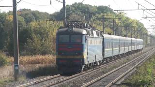 preview picture of video 'Train 73A Moscow - Lvov (поезд 73A Москва - Львів) ЧС8-023'