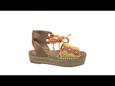 Sam Edelman Neera Beaded Platform Espadrille