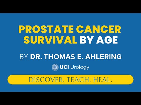 Prostate Cancer Survival By Age by Dr. Thomas Ahlering - UCI Department of Urology