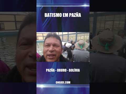 Batismo em Pazña - Oruro - Bolívia